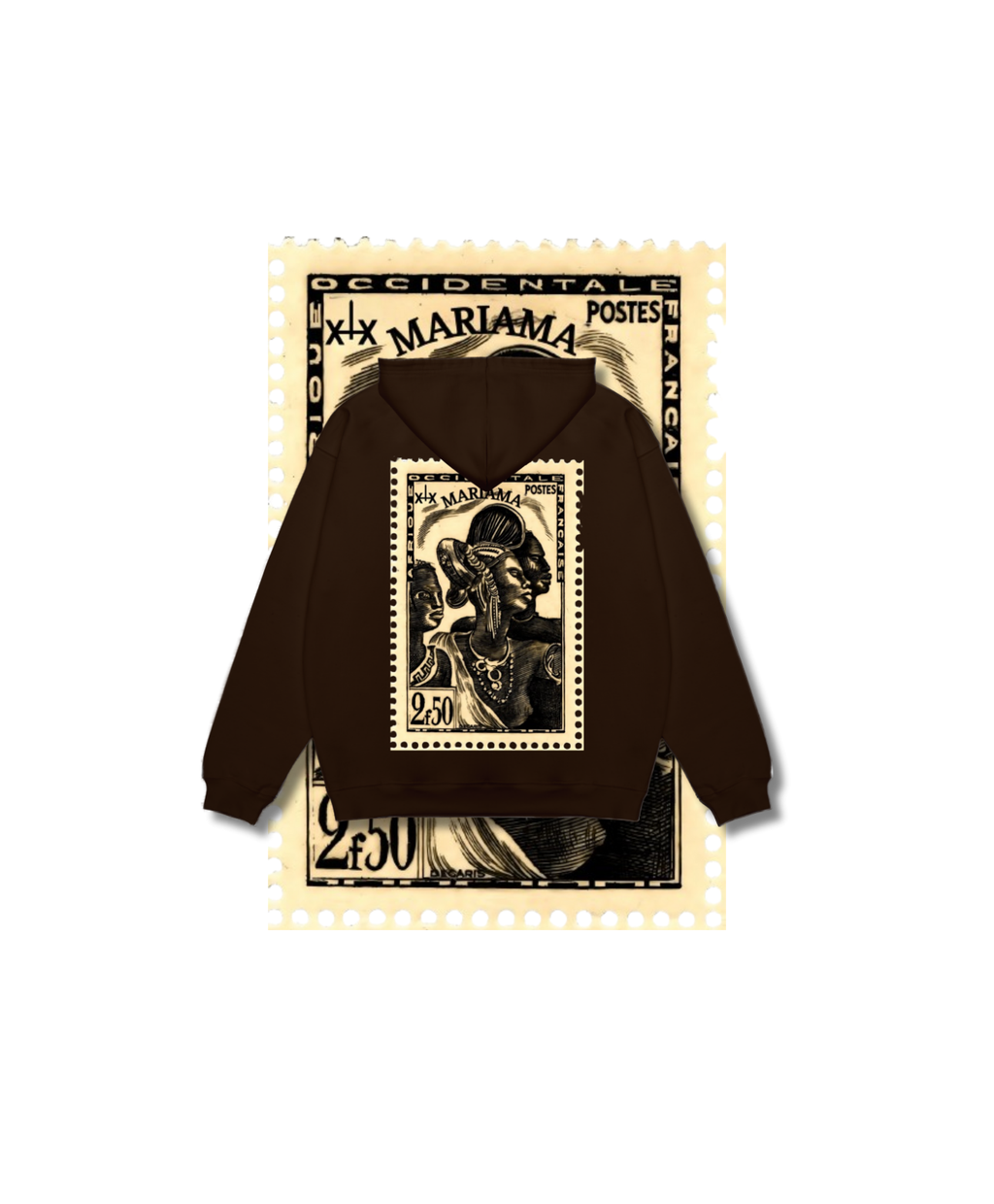 Sweatshirt MARIAMA – Hommage à la femme